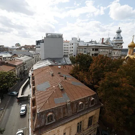 Rooftop Apartment Street Doamnei Bucarest Exterior foto