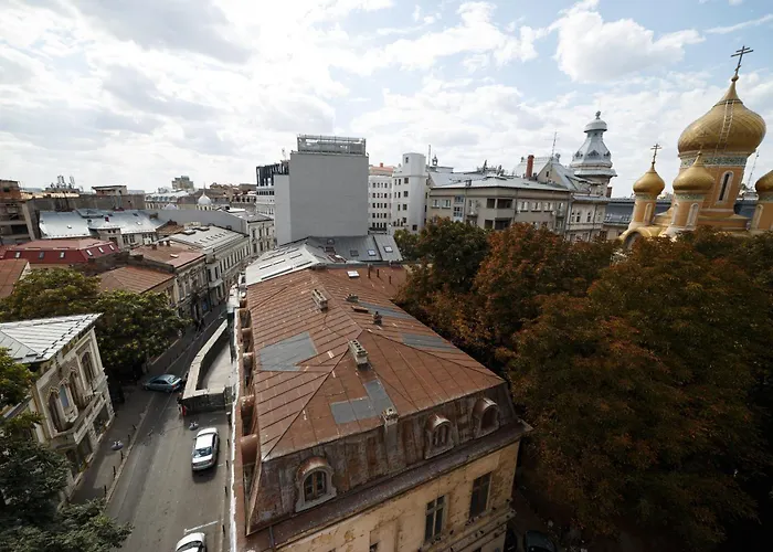Rooftop Apartment Street Doamnei